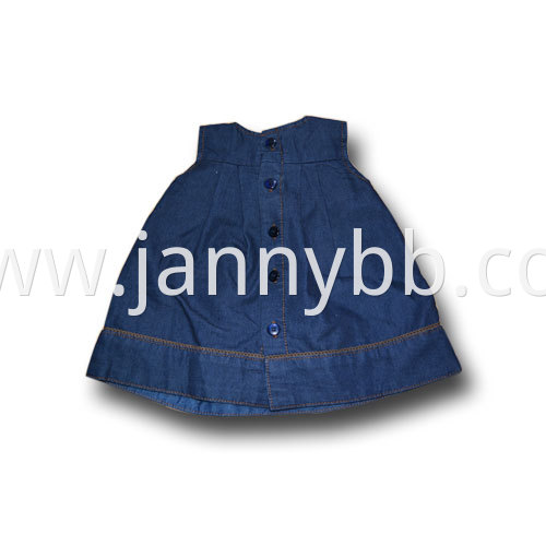 girls denim dress